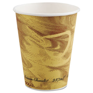 ESSCC378MS - Mistique Polycoated Hot Paper Cup, 8 Oz, Printed, Brown