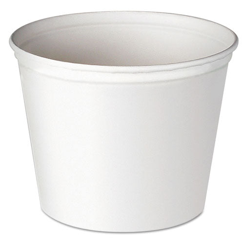 ESSCC3T1U - Double Wrapped Paper Bucket, Unwaxed, White, 53 Oz, 50-pack