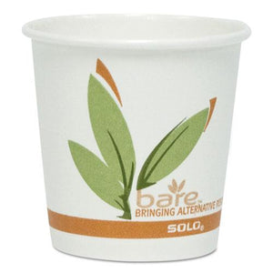 ESSCC410RC - Bare By Solo Eco-Forward Recycled Content Pcf Paper Hot Cups, 10 Oz, 1,000-ct