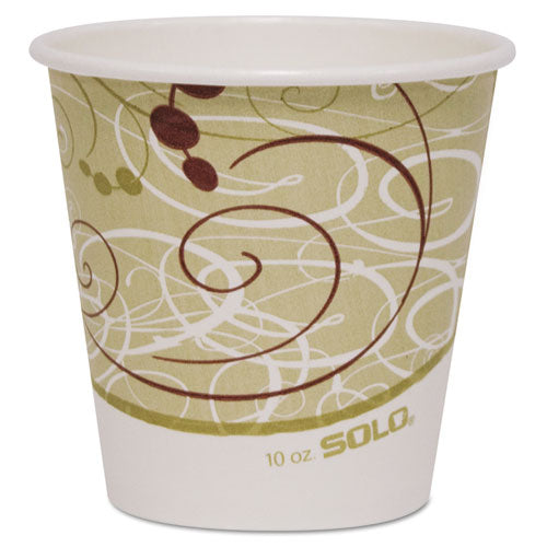 ESSCC410SMSYM - Polycoated Hot Paper Cups, 10 Oz, Symphony Design, 1000-carton