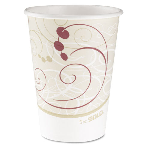 ESSCC412SMJ8000PK - Hot Cups, Symphony Design, 12oz, Beige, 50-pack