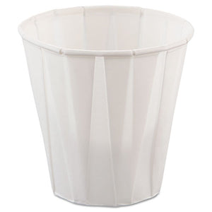 ESSCC450 - Paper Medical & Dental Treated Cups, 3.5oz, White, 100-bag, 50 Bags-carton