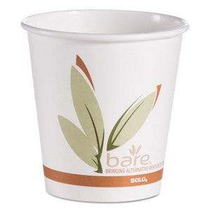 ESSCC510RCJ8484 - Bare By Solo Eco-Forward Recycled Content Pcf Hot Cups, Paper, 10 Oz, 1000-ctn