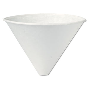 ESSCC6SRX - Funnel-Shaped Medical & Dental Cups, Treated Paper, 6oz., 250-bag, 10-ct