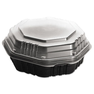 ESSCC809011PP94 - Octaview Hf Containers, Black-clear, 31oz, 9.55w X 9.13d X 3.01h, 100-carton