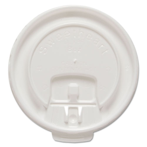 ESSCCDLX8RPK - Liftback & Lock Tab Cup Lids For Foam Cups, Fits 8 Oz Trophy Cups, We, 100-pk