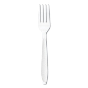 ESSCCHSWF0007 - Impress Heavyweight Full-Length Polystyrene Cutlery, Fork, White, 1000-carton
