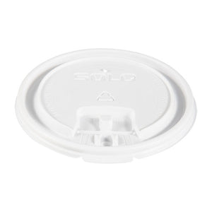 ESSCCLB3161 - LIFT BACK AND LOCK TAB CUP LIDS, 10-24 OZ CUPS, WHITE, 100-SLEEVE, 20 SLEEVES-CT