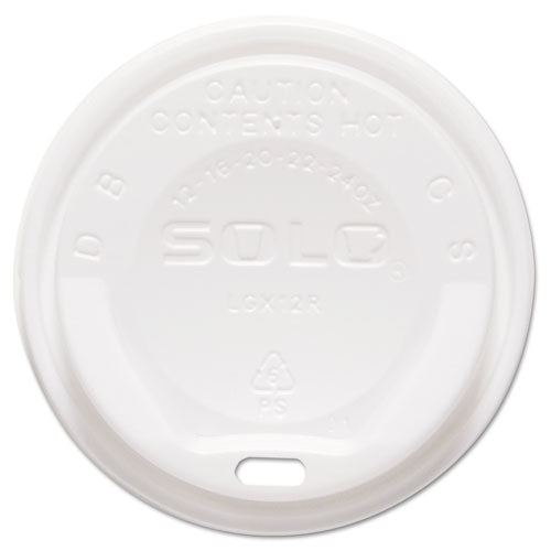 ESSCCLGXW2 - Gourmet Hot Cup Lids, For Trophy Plus Cups, 12-20 Oz, White, 1500-carton