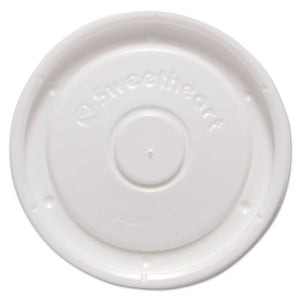 ESSCCLVS535 - Polystyrene Food Container Lids, White, 100-bag, 24 Bags-carton