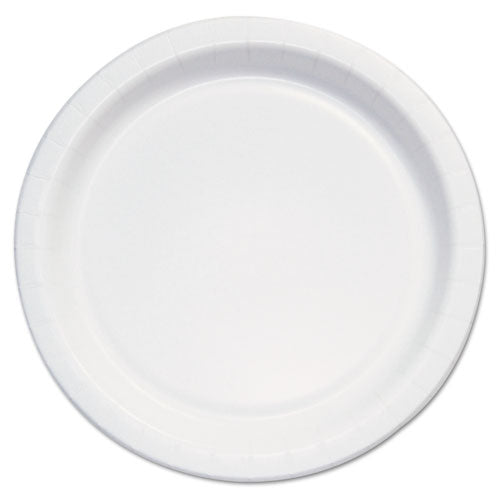 ESSCCMP6B - Bare Eco-Forward Clay-Coated Paper Plate,6"dia, White-brown-green, 1000-carton