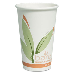 ESSCCOF16RCJ8484 - Bare By Solo Eco-Forward Recycled Content Pcf Paper Hot Cups, 16 Oz, 300-ct