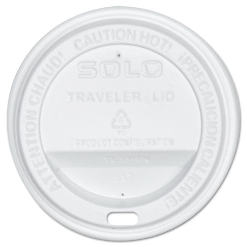 ESSCCOFTL310007 - Traveler Drink-Thru Lid, White, 300-carton