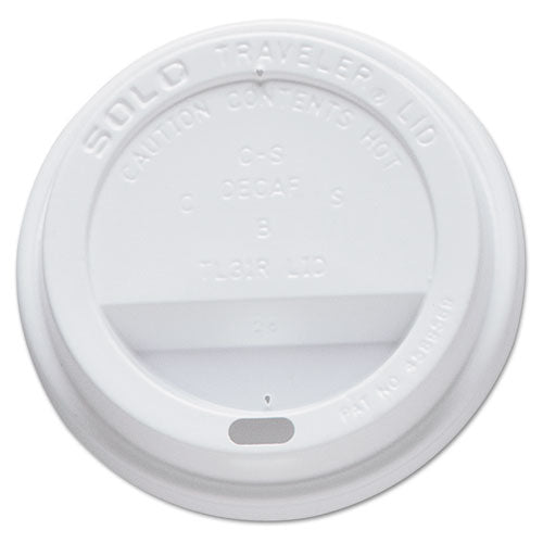 ESSCCOFTL31 - Traveler Drink-Thru Lid, Fits 10oz Cups, White