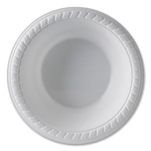 Party Plastic Premium Dinnerware, Bowl, 12 Oz, White, 25-pack