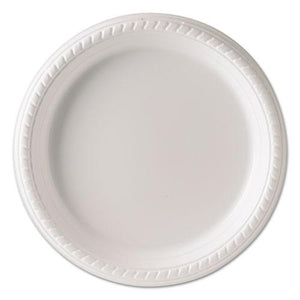 ESSCCPS95W - Plastic Plates, 9 Inches, White, Round, 25-pack, 20 Packs-carton