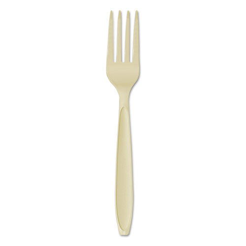 ESSCCRSAF - Reliance Medium Heavy Weight Cutlery, Std Size, Fork, Bulk, Champagne, 1000-ct