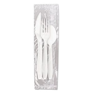 ESSCCRSW7Z - Reliance Medium Heavy Weight Cutlery Kit: Knife-fork-spoon, White, 500 Packs-ct