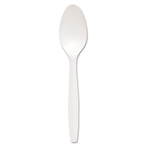 ESSCCS6SW - Regal Mediumweight Cutlery, Full-Size, Teaspoon, White, 1000-carton