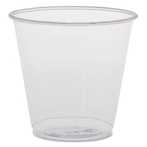 ESSCCTK35 - Plastic Sampling Cups, 3.5 Oz, Clear, Polystyrene, 100-bag, 25 Bags-carton