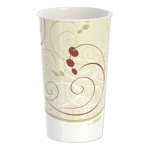 Double Sided Poly Paper Cold Cups, 44 Oz, Symphony Design, 40-pack, 12 Packs-carton