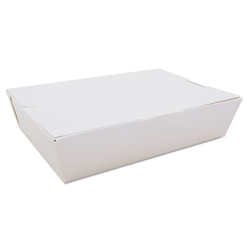 ESSCH0742 - Champpak Carryout Boxes, 2lb, 7 3-4w X 5 1-2d X 1 7-8h, White, 200-carton