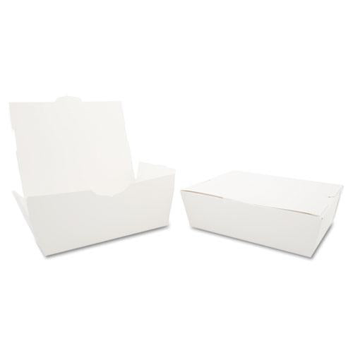 ESSCH0743 - Champpak Carryout Boxes, 3lb, 7 3-4w X 5 1-2d X 2 1-2h, White, 200-carton