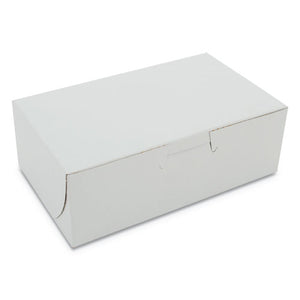 ESSCH0911 - BAKERY BOXES, 6 1-4W X 3 3-4D X 2 1-8H, WHITE, 250 PER BUNDLE