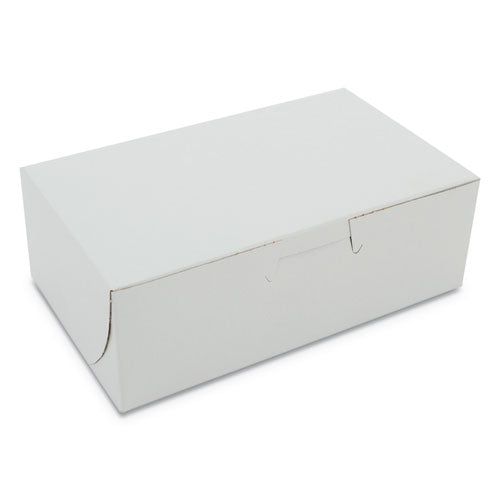 ESSCH0911 - BAKERY BOXES, 6 1-4W X 3 3-4D X 2 1-8H, WHITE, 250 PER BUNDLE
