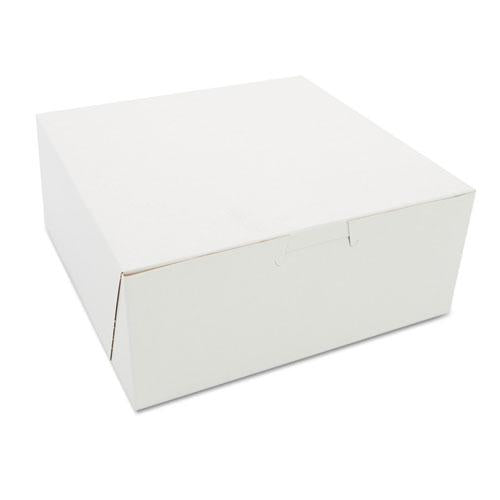 ESSCH0917 - Bakery Boxes, White, Paperboard, 7 X 7 X 3, 250-carton