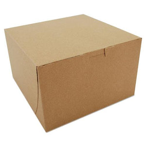 ESSCH09455K - Bakery Boxes, Kraft, Paperboard, 8 X 8 X 5, 100-carton