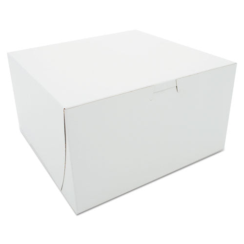 ESSCH0965 - Bakery Boxes, White, Paperboard, 9 X 9 X 5, 100-carton