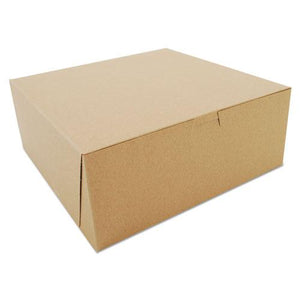 ESSCH0973K - Bakery Boxes, Kraft, Paperboard, 10 X 10 X 4, 100-bundle