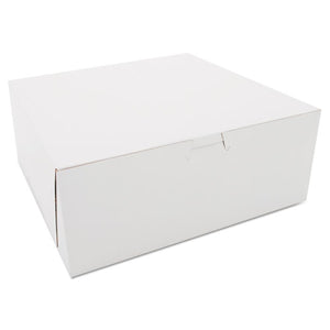 ESSCH0973 - Bakery Boxes, White, Kraft, 10w X 10d X 4h