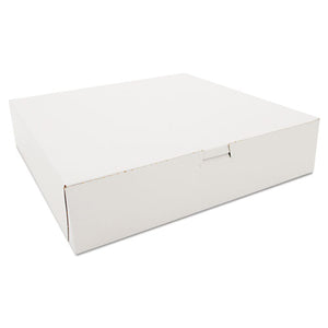 ESSCH0984 - Bakery Boxes, White, Paperboard, 12 X 12 X 2 3-4, 100-carton
