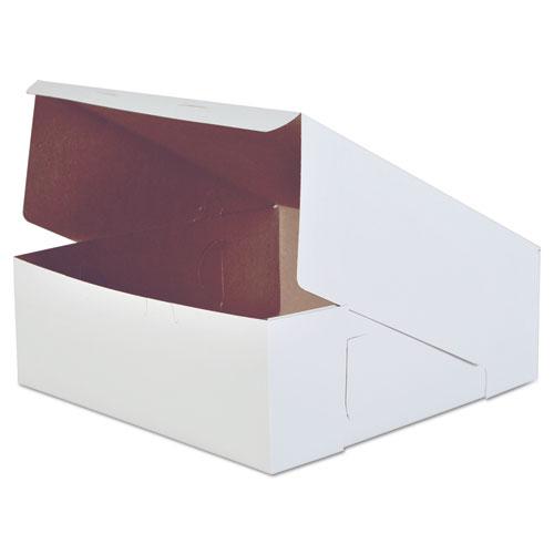 ESSCH0991 - Bakery Boxes, White, Paperboard, 14 X 14 X 5, 50-carton