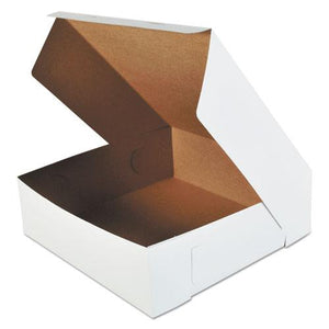 ESSCH0995 - Bakery Boxes, White, Paperboard, 16 X 16 X 5, 50-carton