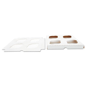 ESSCH10007 - Cupcake Holder Inserts, Paperboard, White-kraft, 7 7-8 X 7 7-8 X 7-8, 200-ctn