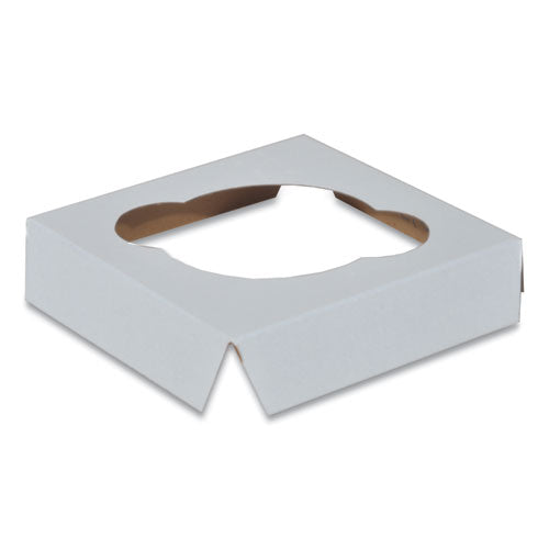 Cupcake Holder Inserts, 4.38 X 4.38 X 0.88, White-kraft, 200-carton