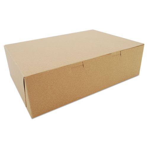 ESSCH1025K - Bakery Boxes, Kraft, Paperboard, 14 X 10 X 4, 100-bundle