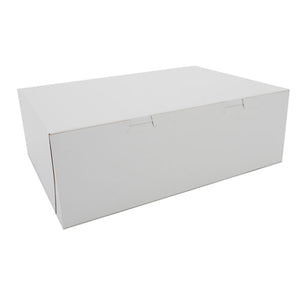 ESSCH1027 - NON-WINDOW BAKERY BOX, 15W X 11D X 5H, WHITE, 100-CARTON