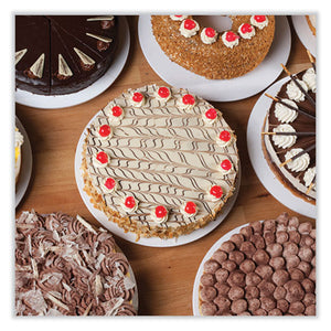 ESSCH11209 - Bakery Cake Pads, 8" Dia, White, 100-carton