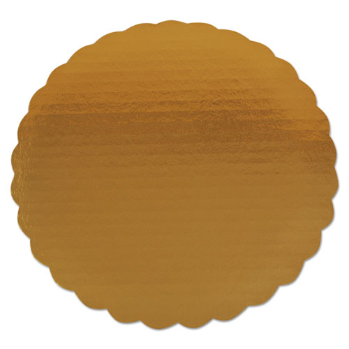 ESSCH1610 - Cake Pad, Gold, 9" Diameter, Mylar, 200-carton