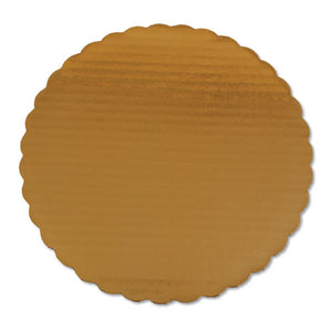 ESSCH1615 - CAKE PADS, 10" DIA, GOLD, 200-CARTON