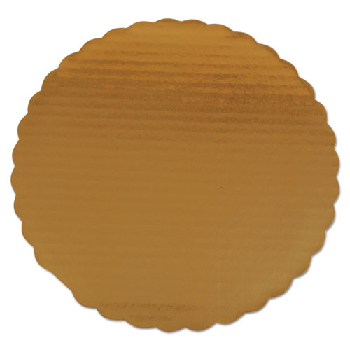 ESSCH1625 - Cake Pad, Gold, 14" Diameter, Mylar, 100-carton