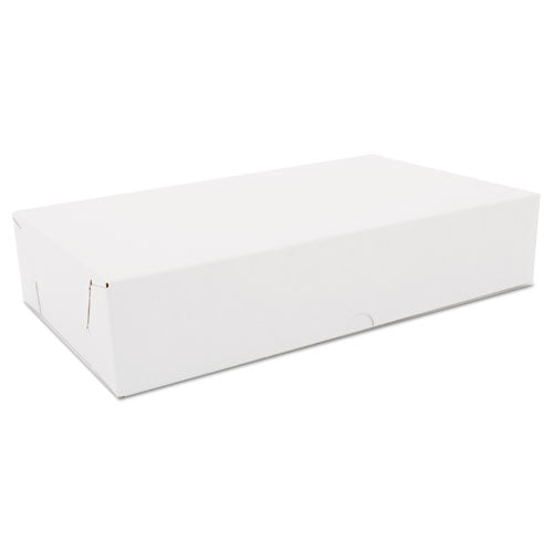 ESSCH1701 - Two-Piece Sausage & Meat-Patty Boxes, Paperboard, 12x7x2 1-2, White, 100-ct