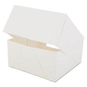 ESSCH24053 - Window Bakery Boxes, White, Paperboard, 8 X 8 X 4, 150-carton