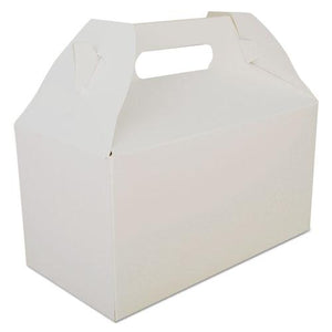 ESSCH2707 - Carryout Barn Boxes, 9 1-2 X 5 X 5, White, 125-carton