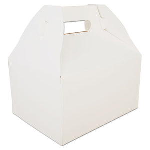 ESSCH2715 - Carryout Barn Boxes, White, 9 1-16 X 7 1-16 X 5, Paperboard, 125-carton
