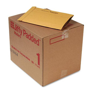 ESSEL63182 - Jiffy Padded Mailer, #1, 7 1-4 X 12, Natural Kraft, 100-carton